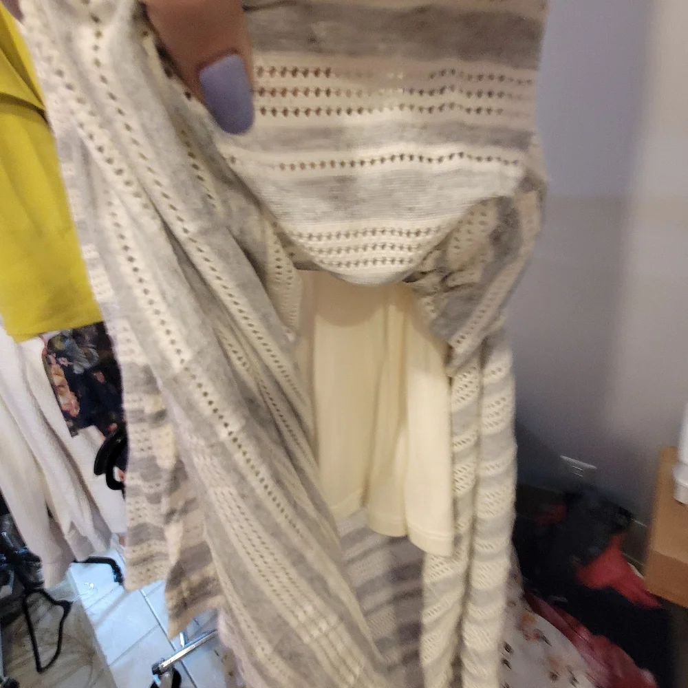 SPLENDID eyelet Maxi Dress. With Half Slip And Side Slit. Med - Picture 6 of 11